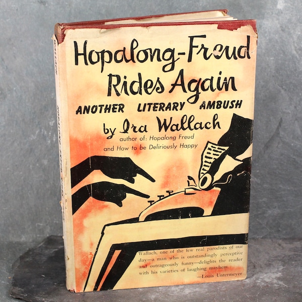 Hopalong-Freud Rides Again: Another Literary Ambush by Ira Wallach | 1952 FIRST EDITION | Comedy | Bixley Shop