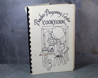 Canton, Massachusetts 1982 Vintage Fundraiser Cookbook from the Baylies Beginning Center Preschool - Vintage Cookbook | FREE SHIPPING