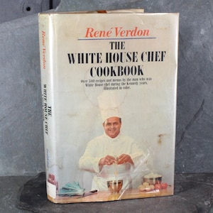 The White House Chef Cookbook by Rene Verdon | JFK Chef Cookbook | 1968 First Edition | Bixley Shop