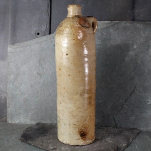 Antique Selters Nassau Handcrafted Stoneware Mineral Water Bottle Antique Tall Clay Jug Bixley Shop image 2