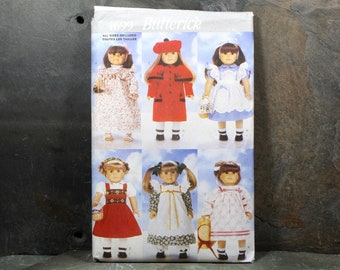 Butterick #4699 18" Doll Clothes Pattern | 1996 | UNCUT & Factory Folded | Vintage Sewing Pattern for American Girl Dolls | Bixley Shop