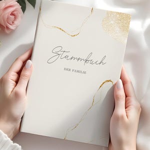 Livre d'or de mariage - Amoureux - Pages intérieures avec index - 16 x 21 cm ou DIN A4