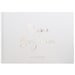 Guestbook Wedding Deluxe | PERSONALIZED | noble | Gold Rose Gold Silver Copper | beige ivory | | with questions or white pages A4 