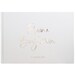 Guestbook Wedding Deluxe | PERSONALIZED | noble | Gold Rose Gold Silver Copper | beige ivory | | with questions or white pages A4 