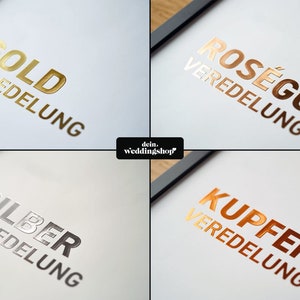 STAMMBUCH der Familie PERSONALISIERBAR Deluxe Beige/Elfenbein Gold Silber Kupfer Roségold Veredelung Hardcover, inklusive Register Bild 10