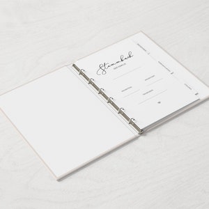 FAMILY BOOK PERSONALIZABLE Deluxe Beige/Ivory Gold Silver Copper Rose Gold Finishing Hardcover, including index image 6