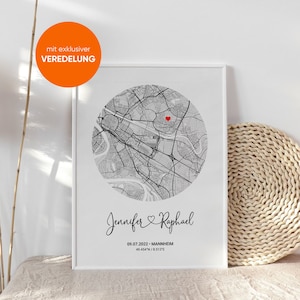 Valentinstag Hochzeitsgeschenk personalisiert Koordinaten Bild Geschenk Hochzeit Jahrestag Verlobung Hochzeitstag Wo alles begann