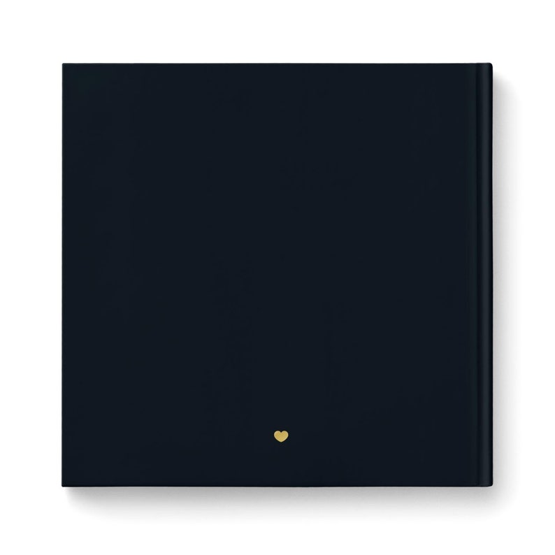 Guestbook wedding with and without questions photo book precious romantic gold rose gold silver copper finishing deluxe black