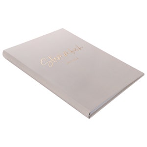 FAMILY BOOK PERSONALIZABLE Deluxe Beige/Ivory Gold Silver Copper Rose Gold Finishing Hardcover, including index image 9