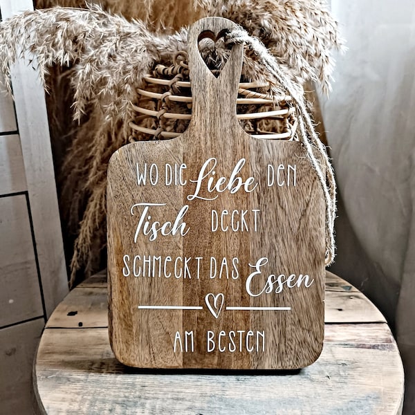 Holzbrett mit spruch Etsy.de