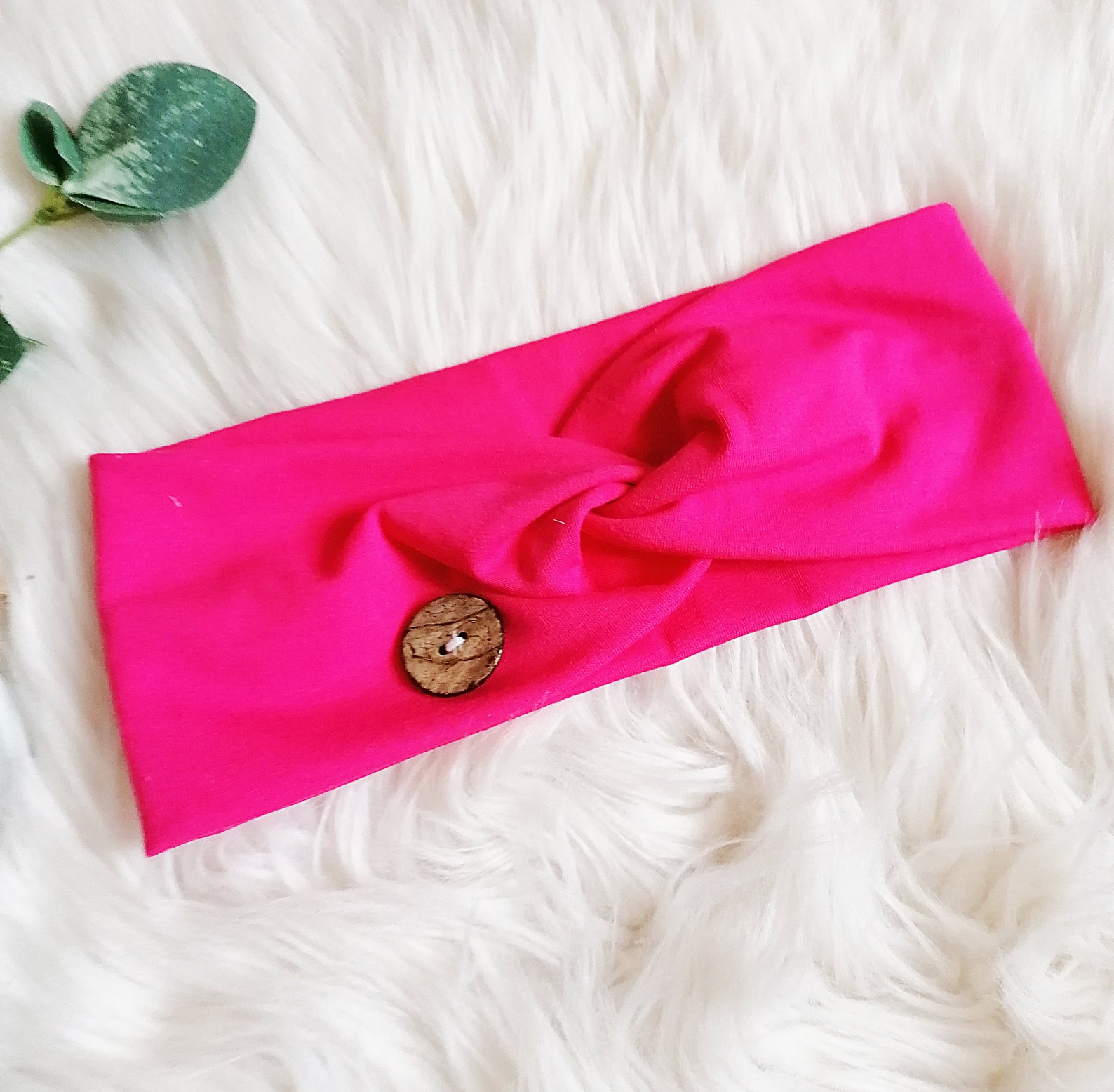 pink neon headband