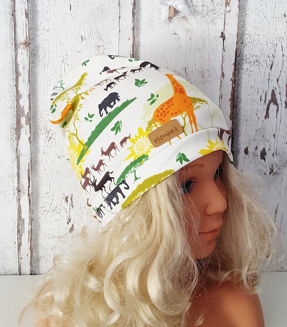 giraffe beanie hat