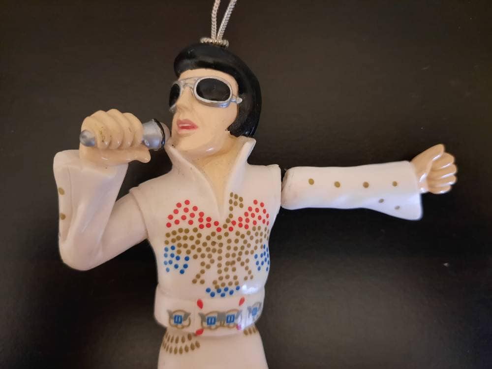WACKELFIGUR 16 CM - Elvis Presley fürs Auto - Figur Wackel-Elvis