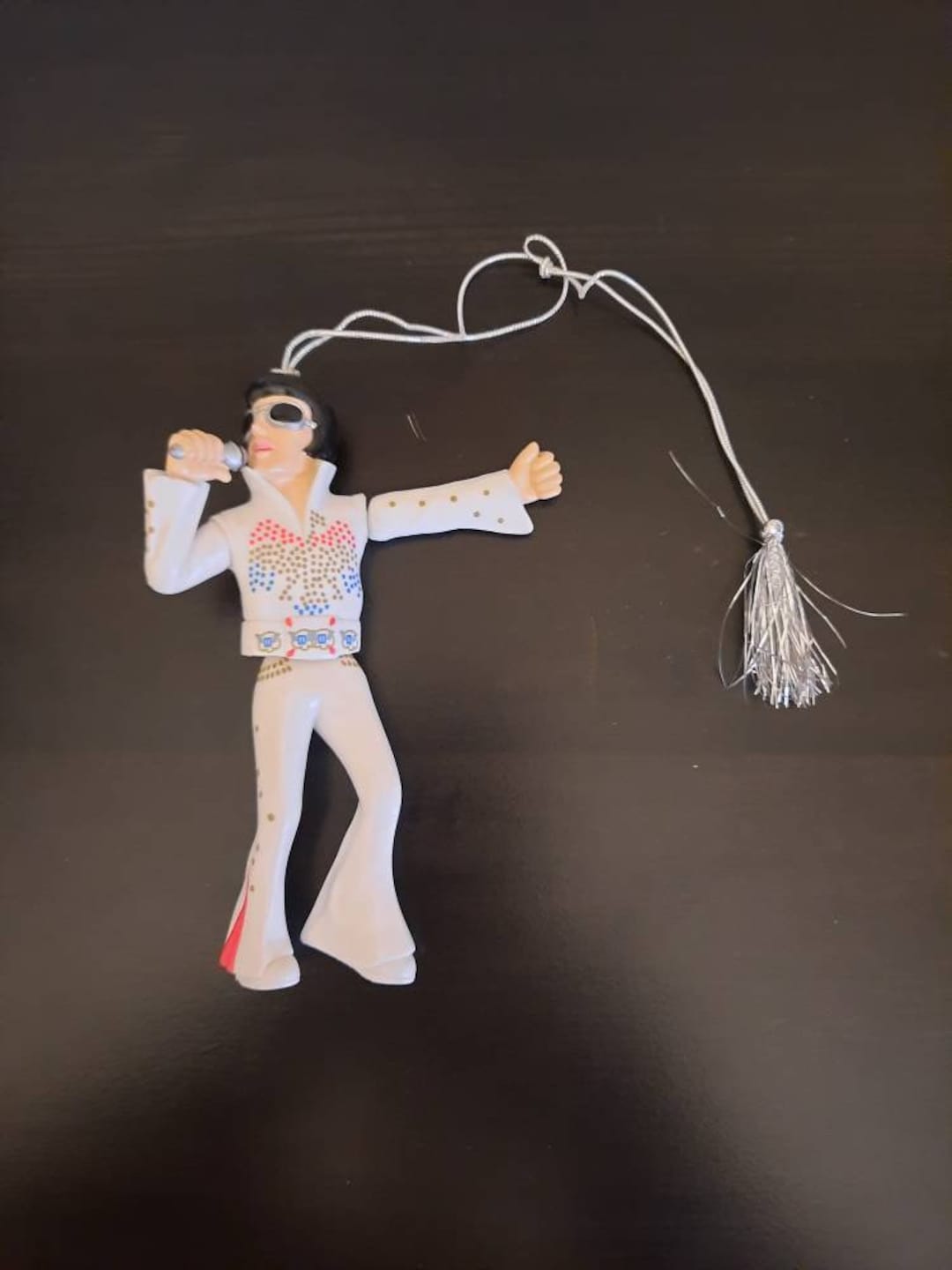Vintage Wackel-elvis Hanging Dashboard Figure Accessory Elvis Presley the  King of Rock N Roll 