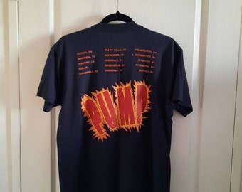 Vintage Authentic 1989 Aerosmith Concert Shirt Pump North American