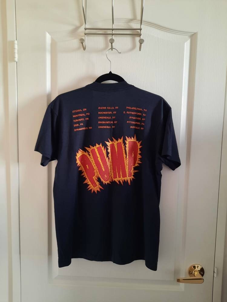Vintage Authentic 1989 Aerosmith Concert Shirt Pump North American