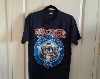 Vintage Authentic 1989 Aerosmith Concert Shirt Pump North American