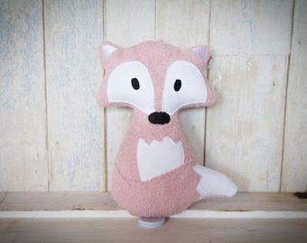 Organic music box "Fuchs Filou" pink for babies