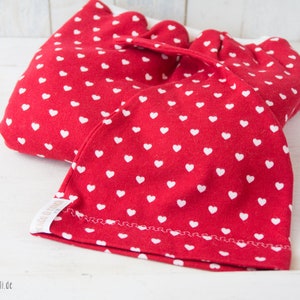 Organic Romper Sack - Swaddle Sack Set with Hat &quot;Herzig&quot;