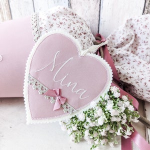 Pendentif coeur personnalisé avec prénom