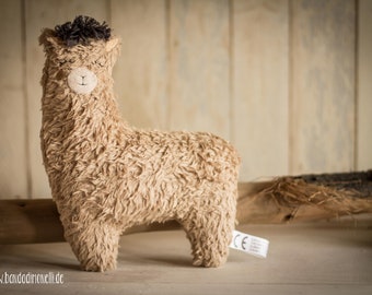 Peluche lama « Laami » en coton bio