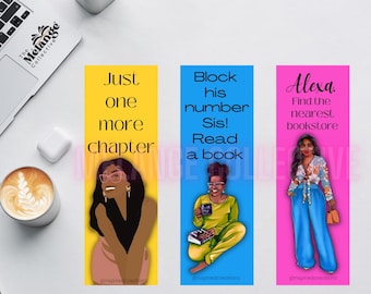 Grappige bladwijzers voor zwarte vrouwen: melaninelezer cadeau