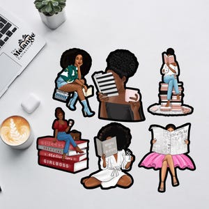 Black Girl Bookmark Bundle | Well Read Black Girl | Bookish Gifts | Melanin Gifts | Gifts for Her | Black Owned | Educated Black Woman