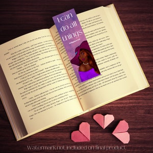 Faith Bookmarks|Black Girl Bookmarks|African American Bookmarks|Bookmarks for Black Women|Melanin Bookmarks|Christian Bookmarks|