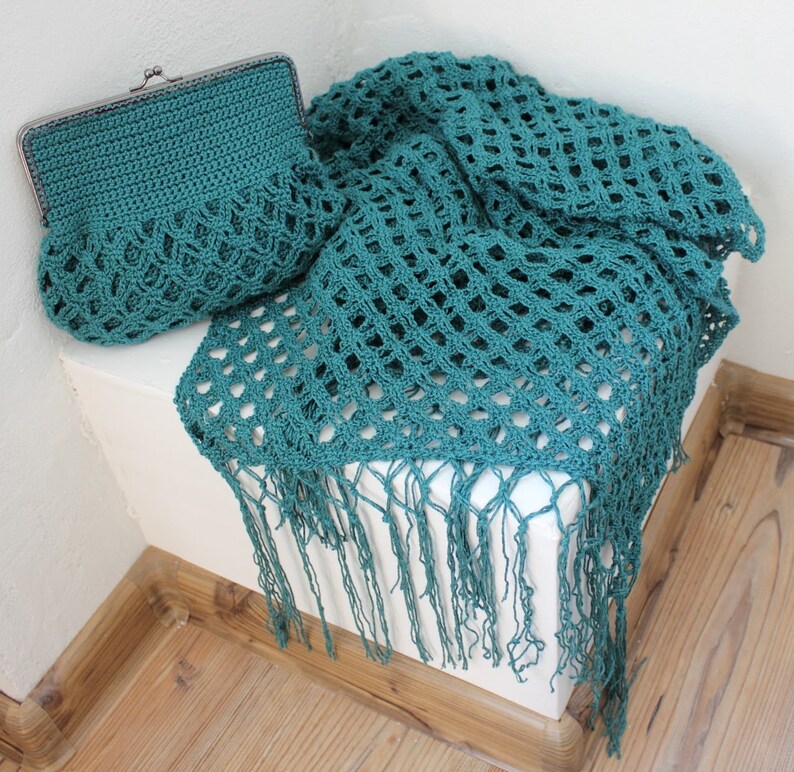 Set of Shawl and clutch Mother/'s Day gift
