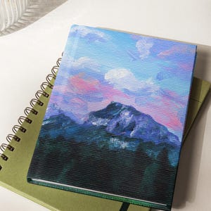 Diario con copertina rigida Candy Sky, carta a righe