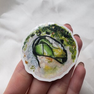 Sushi 03 - Adesivos de Vinil Aquarela