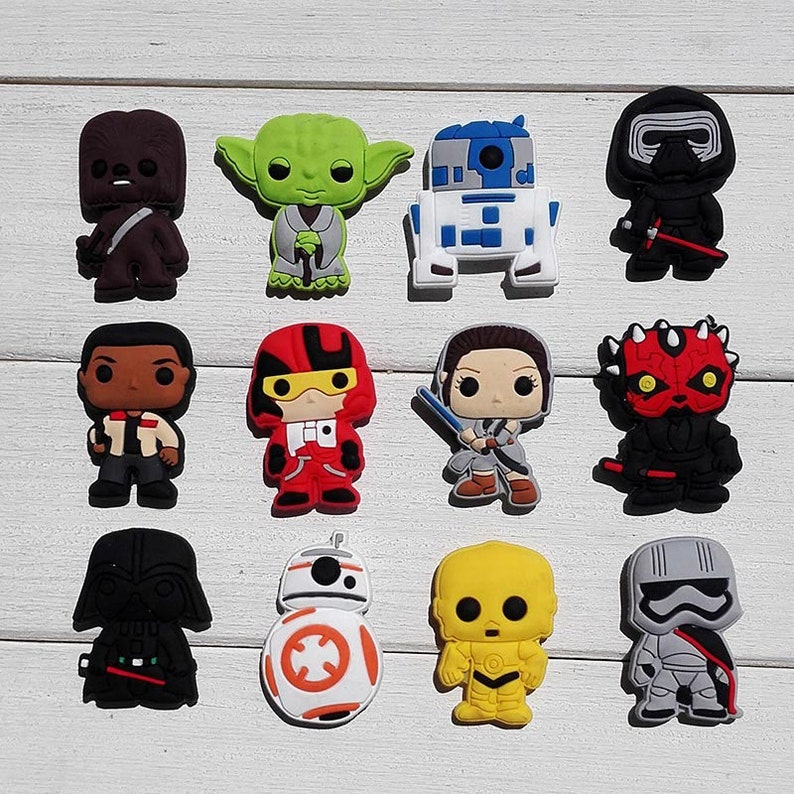 Shoe Charms Shoe Buttons Clog Accessories Shoe Decorations starwar