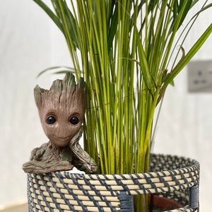 Groot Flower pot The Guardians of The Galaxy, Figure baby Pen holder for him or her, Personalised birthday present for men and women boys,