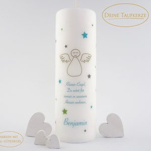 Mourning candle baby, star child, customizable, mourning candle with saying, with name, stars, child, memorial candle, mourning candle