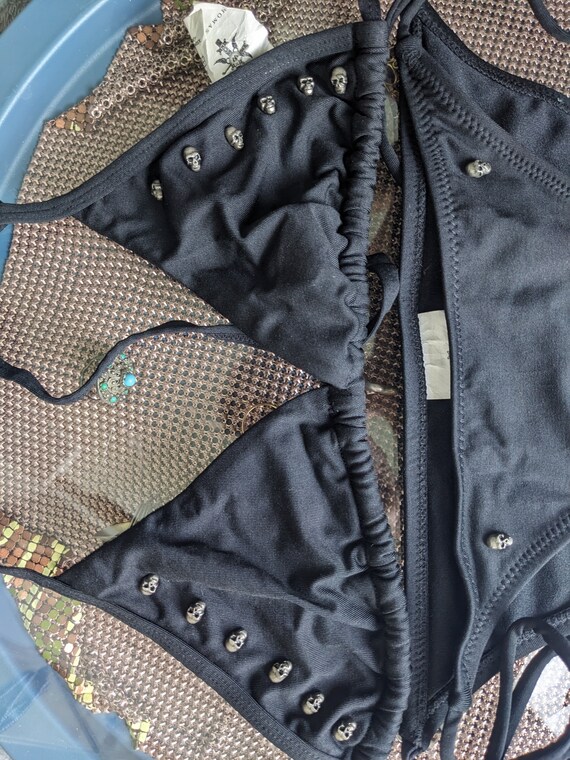 Maillot De Bain Une Pièce Thomas Wylde - Taille S, Imprimé Scorpion Noir Et Blanc, Neuf Avec étiquettes