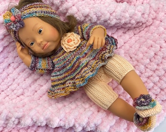 ピンクのドールシューズ：ミニランド＆パオラ・レイナ 13～15インチ