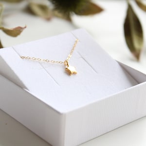 LUZ DE LAS ESTRELLAS | Cadena tipo cable bañada en oro de 14 quilates con mini estrella brillante elaborada en plata 925 bañada en oro de 24 quilates | asterisco | brillante personalizable