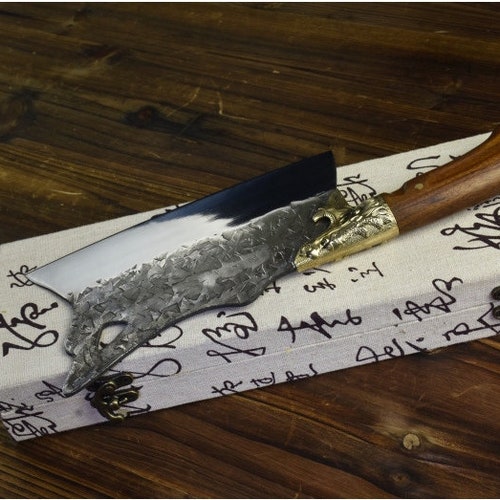 Authentic LongQuan 7Cr17Mov Steel Forging shops Chinese Chef knife Kitchen Knife