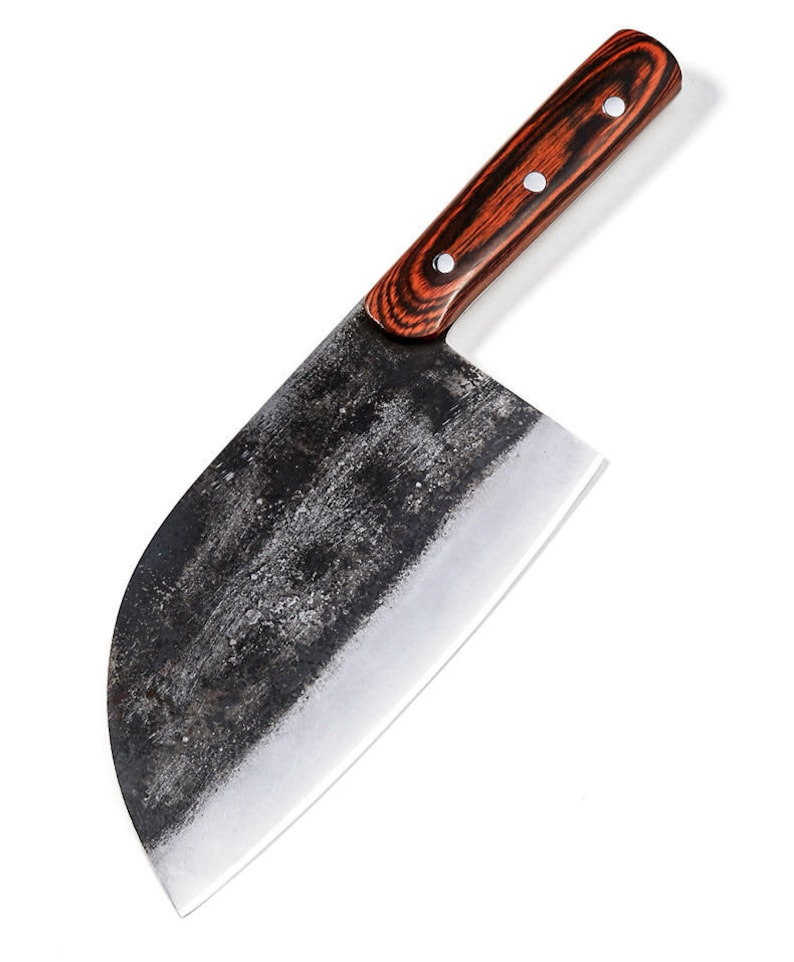 Handmade Serbian Kitchen Cleaver Chopper Professional Kitchen Chef