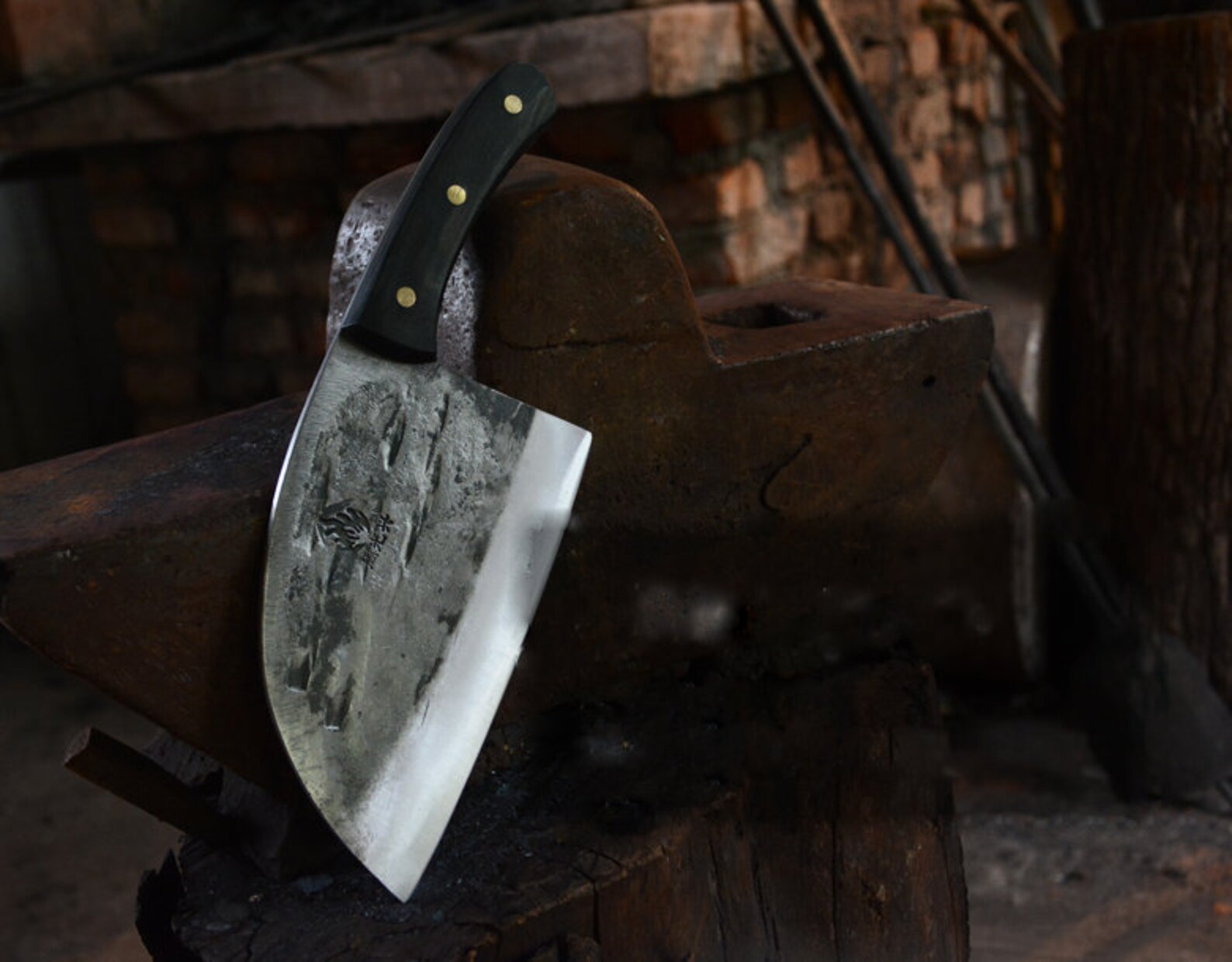 Handmade Kitchen Cleaver Chopper Professional Kitchen Chef Etsy