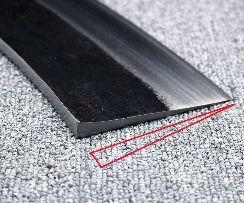 Manganese Steel Handmade Asian Style Chef Kitchen Knife Etsy