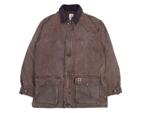 VTG Carhartt Chore Jacket | Brown | L
