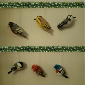 Backyard birds (knitting pattern)
