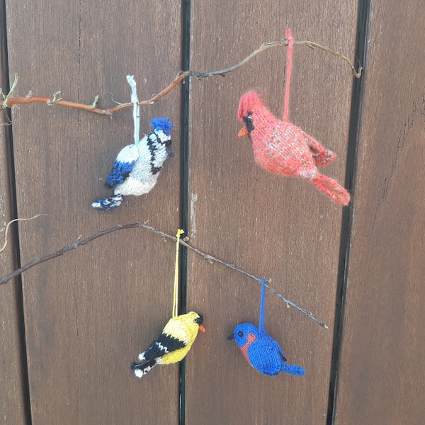 North American birds (knitting pattern)