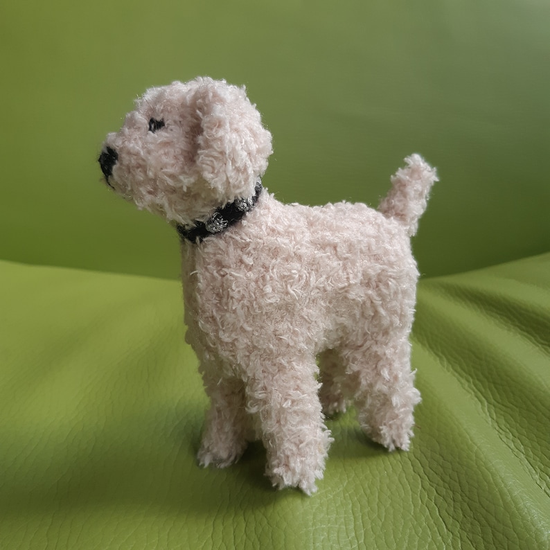 Toy Poodle knitting Pattern Etsy UK