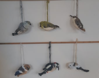 Forest birds (knitting pattern)