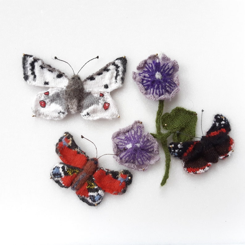 A flutter of butterflies knitting pattern image 1