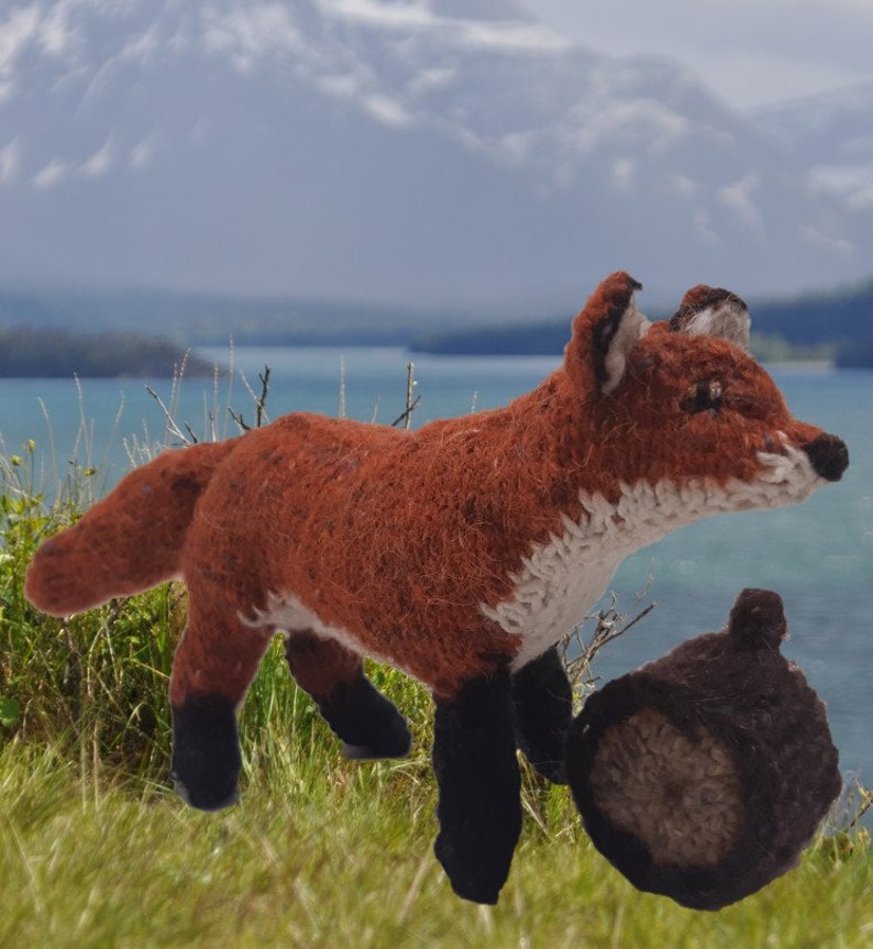 Red Fox (knitting Pattern) - Etsy