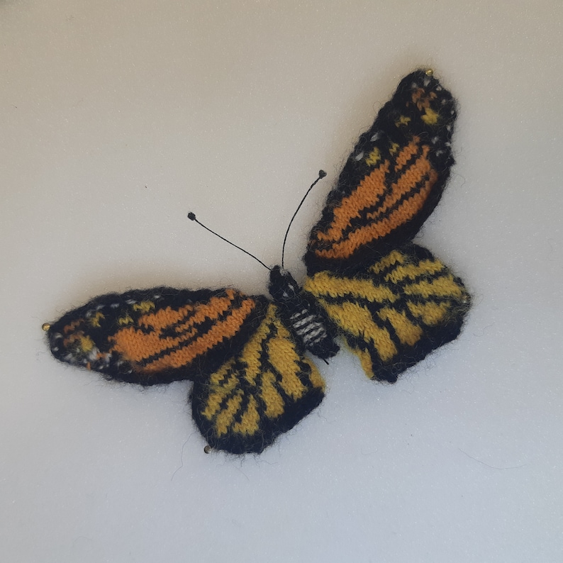 American butterflies knitting pattern image 3