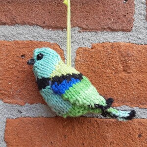 Tanagers: a knitting pattern book for in-house bird watching image 2